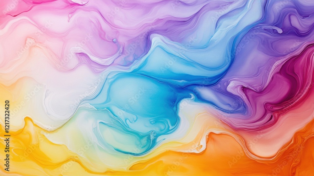 colorful inks mixing in water, vivid hues swirling together in abstract patterns colorful inks mixing in water, vivid hues swirling together in abstract patterns