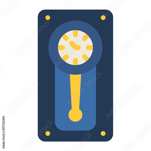 Wall Clock Icon Style