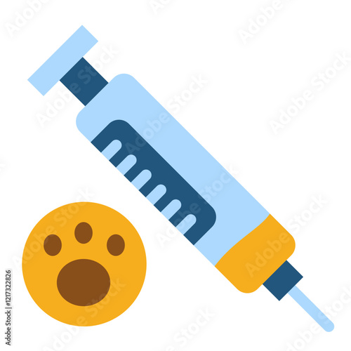 Vaccine Icon Style