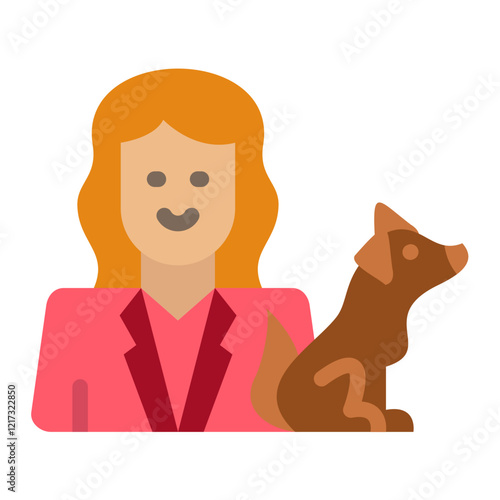 Female Vet Icon Style