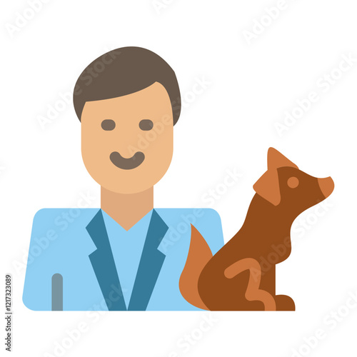 Male Vet Icon Style