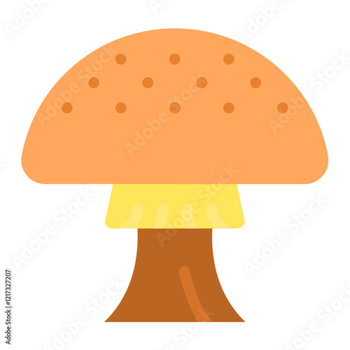 Mushroom Icon Style
