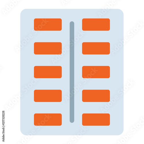 Nicotine Gum Icon Style