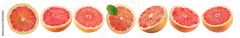 3D Rendering Pack of a Grapefruit on Transparent Background 3D Rendering Pack of a Grapefruit on Transparent Background