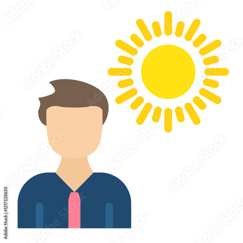 Tanning Addiction Icon Style