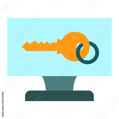 Security Key Icon Style
