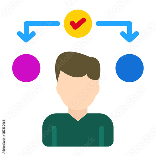 Decision Making Icon Style