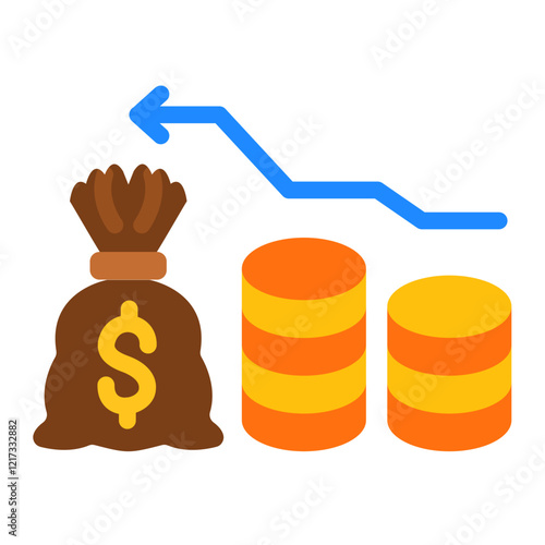 Bankruptcy Icon Style