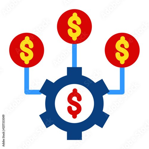 Debt Consolidation Icon Style