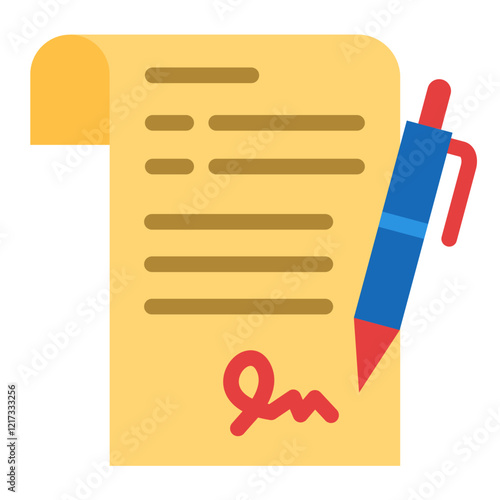 Franchise Agreement Icon Style