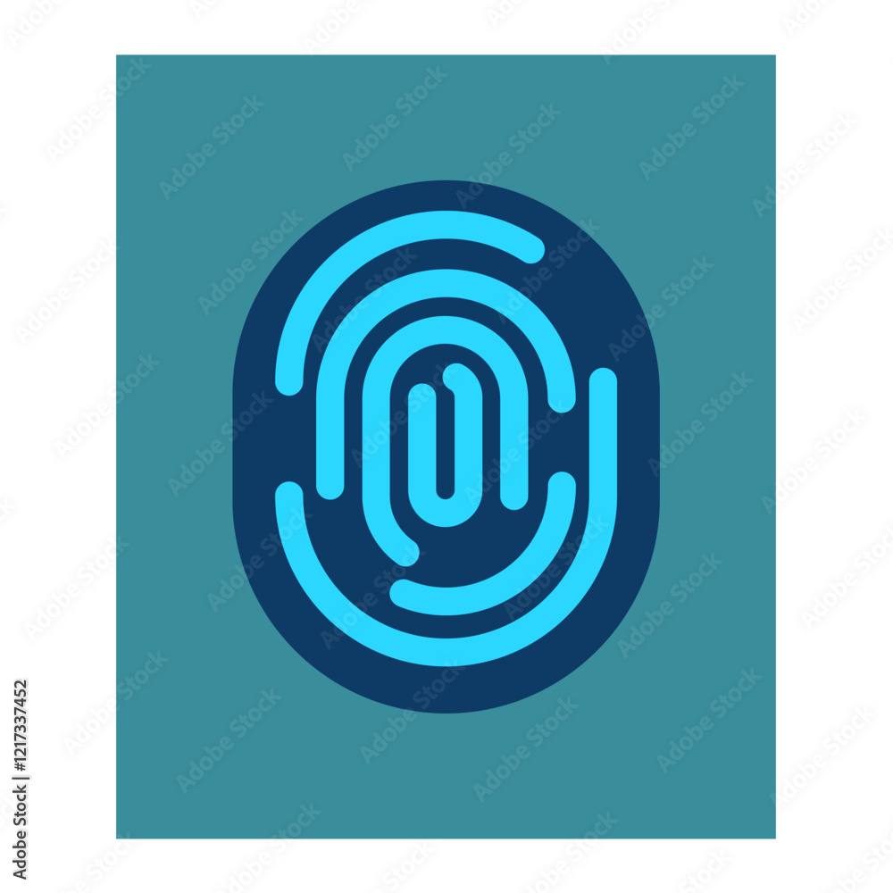 Fingerprint Icon Style Fingerprint Icon Style