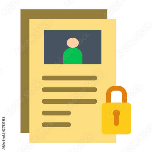 Private Document Icon Style