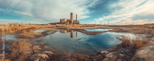 Abandoned Mining Site with ...