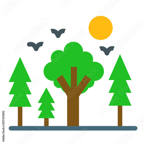 Forest Icon Style