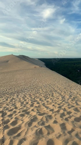 dune du pilat arcachon bay landes nouvelle aquitaine france verticval video