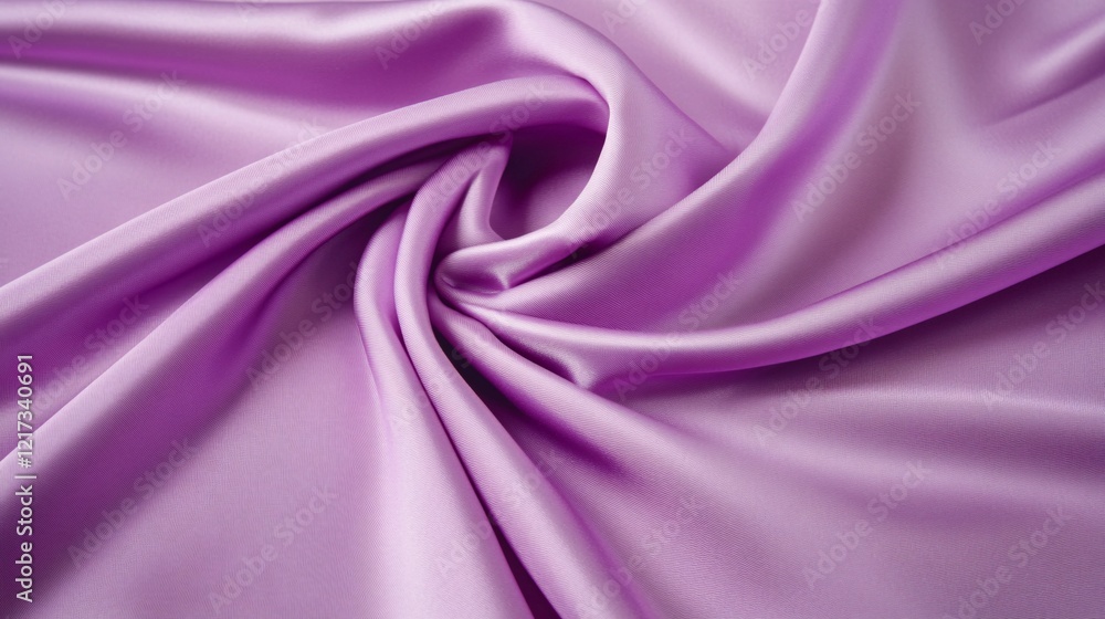 Soft lavender silk fabric showcasing elegant drapes and smooth texture. Soft lavender silk fabric showcasing elegant drapes and smooth texture.