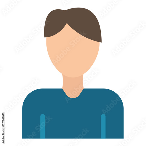 Recipient Man Icon Style