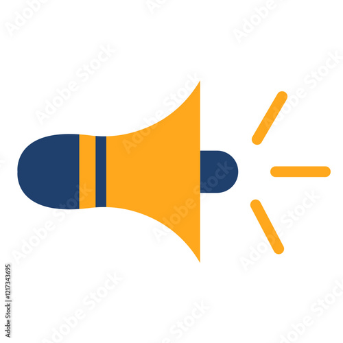Megaphone Icon Style