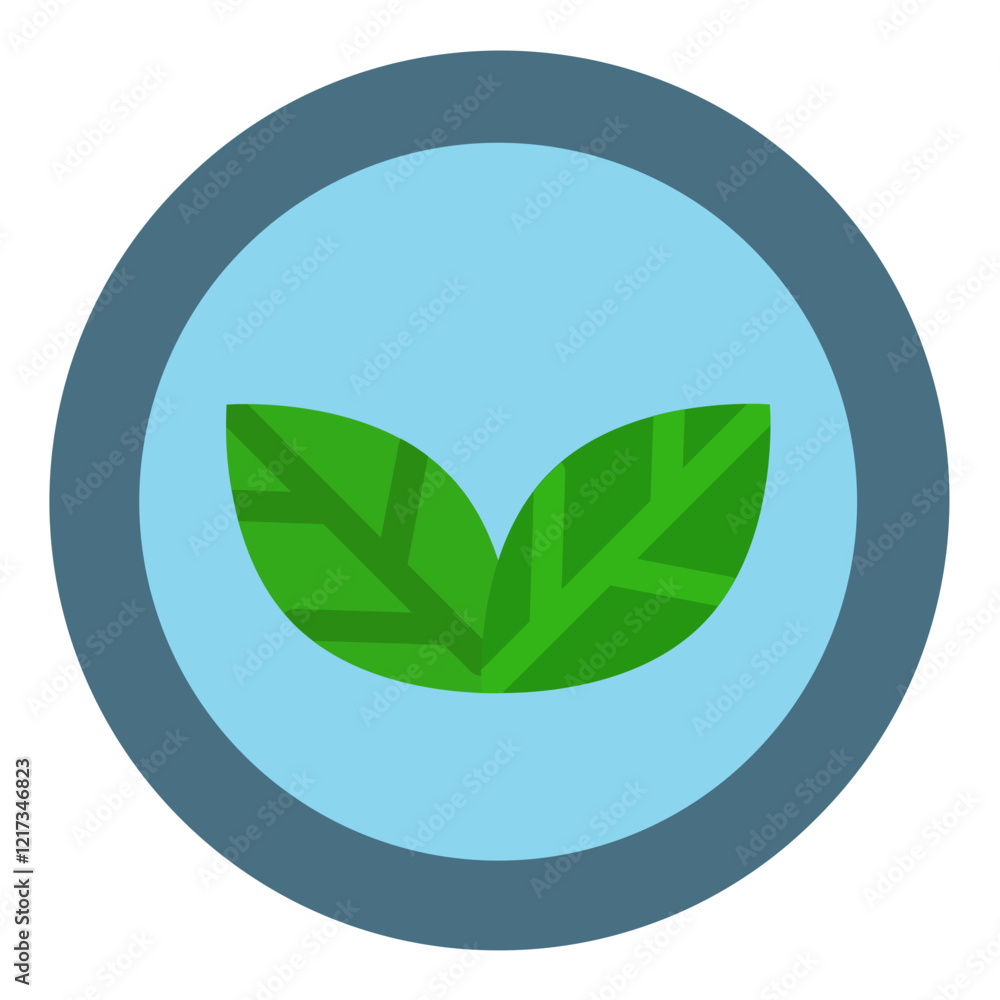 Plant-Powered Plate Icon Style Plant-Powered Plate Icon Style