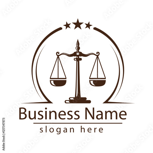 scales of justice and law