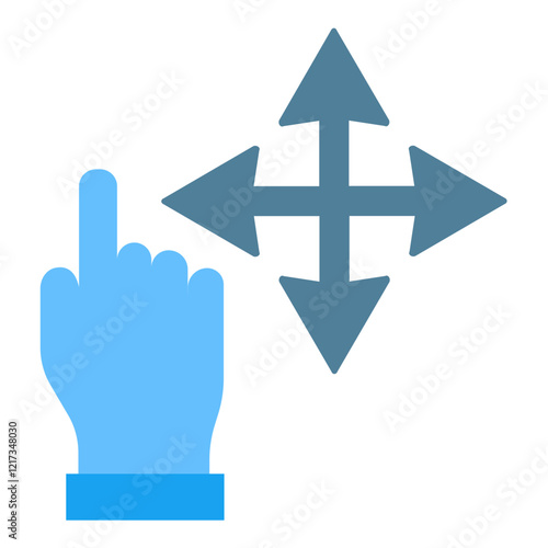 Click and Drag Icon Style