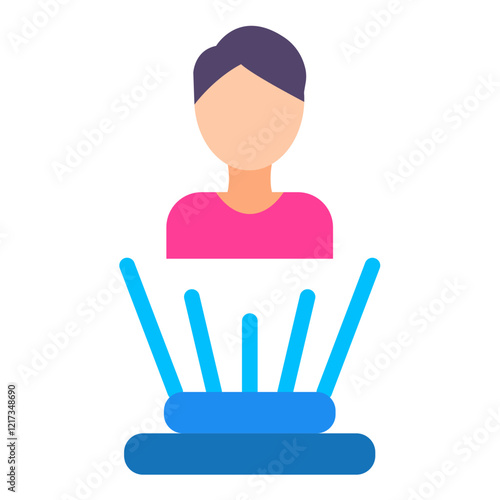 Teleportation Icon Style