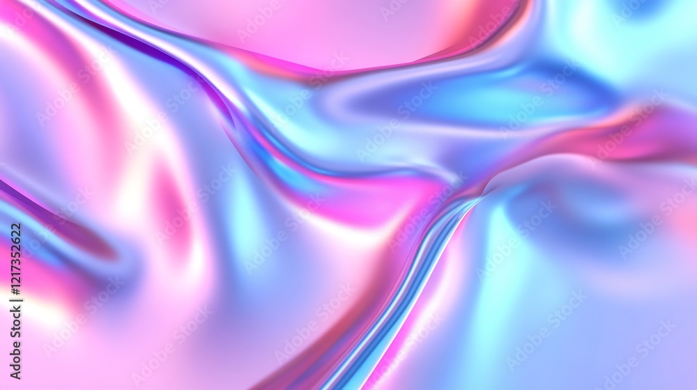 Abstract pastel waves of color creating a dreamy, fluid atmosphere Abstract pastel waves of color creating a dreamy, fluid atmosphere