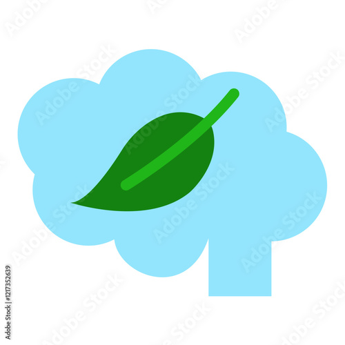 Cuadro en lienzo Fresh Minder Icon Style