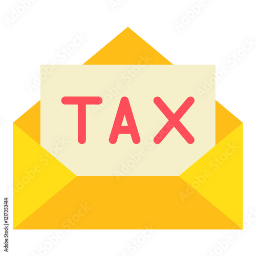 Tax Refund Icon Style