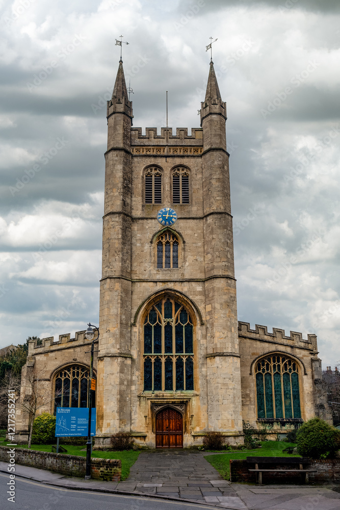 Fototapeta premium St Nicholas Church in Newbury Berkshire