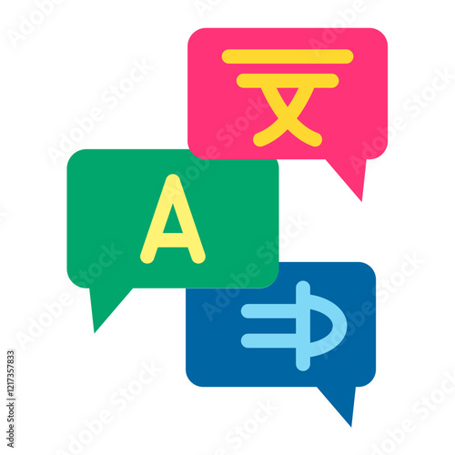 Multilingual Icon Style