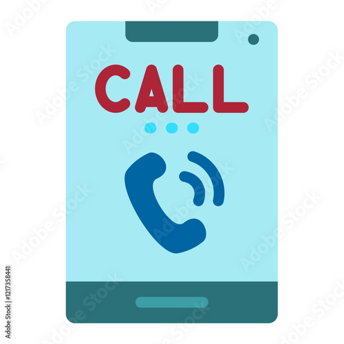 Phone answering Icon Style