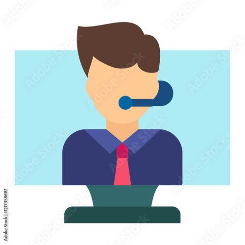 Virtual agent Icon Style
