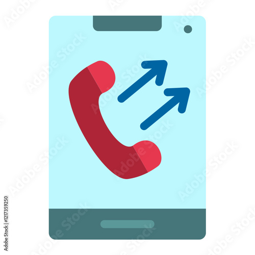 Outbound Calls Icon Style