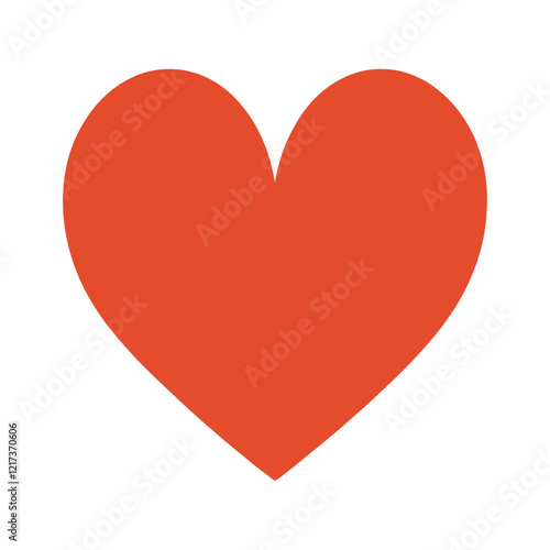 Free Download a red heart icon on a white background - GFXLoad