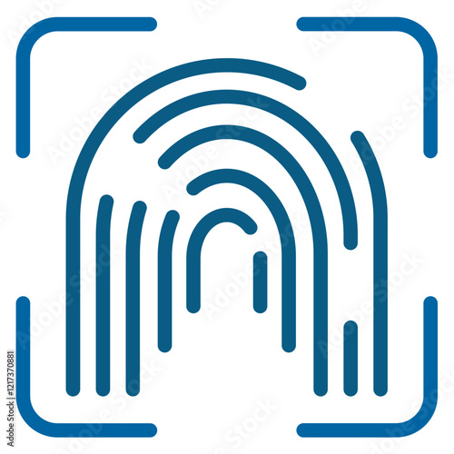 Biometrics Icon Style