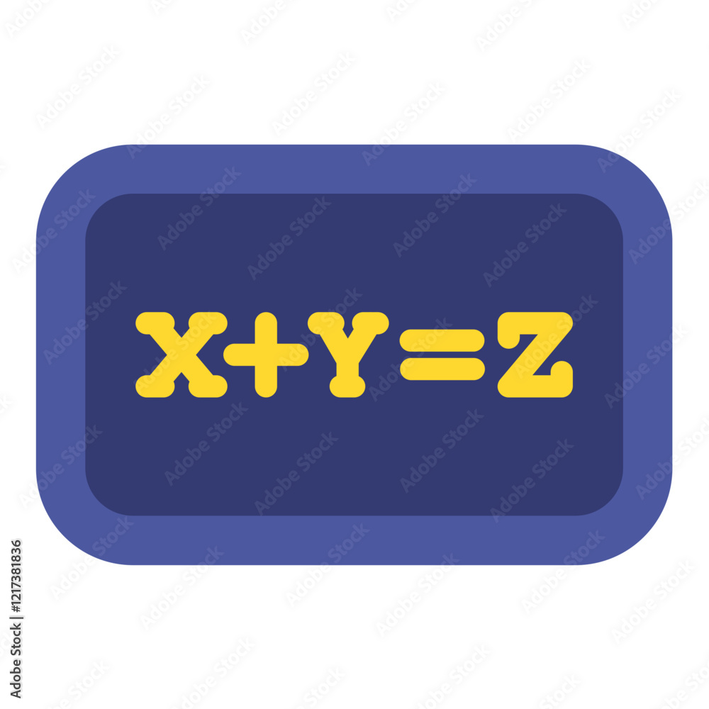 Algebra Icon Style Algebra Icon Style