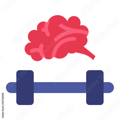 Brain Training Icon Style