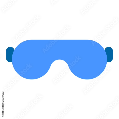 Safety Goggles Icon Style