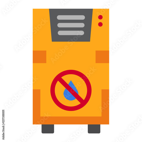 Dehumidifier Icon Style