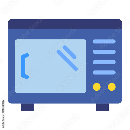Convection oven Icon Style