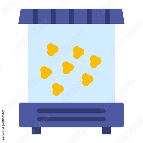 Air popcorn popper Icon Style