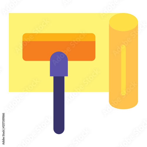 Carpet sweeper Icon Style