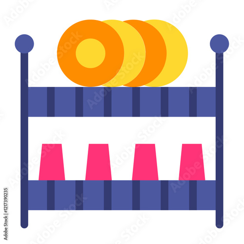 Dish caddy Icon Style
