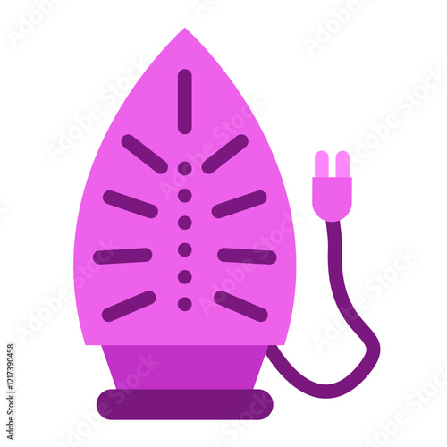 Flat iron Icon Style