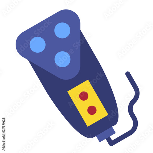 Rotary shaver Icon Style
