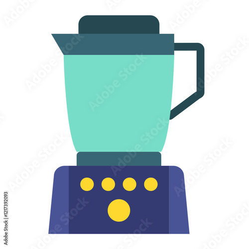 Food Blender Icon Style