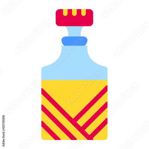 Wine Decanter Icon Style