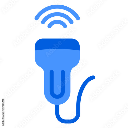 Vector Design Ultrasound Icon Style