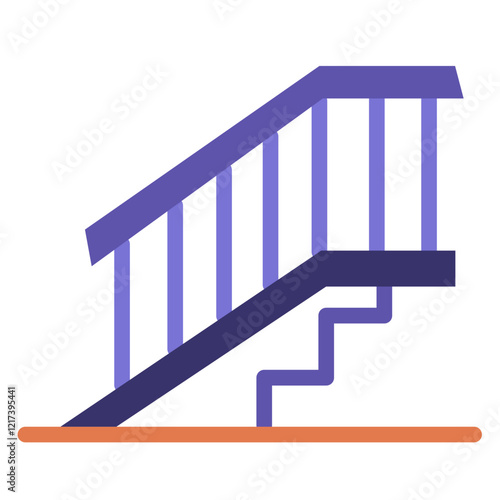 Vector Design Wheelchair Ramp Icon Style